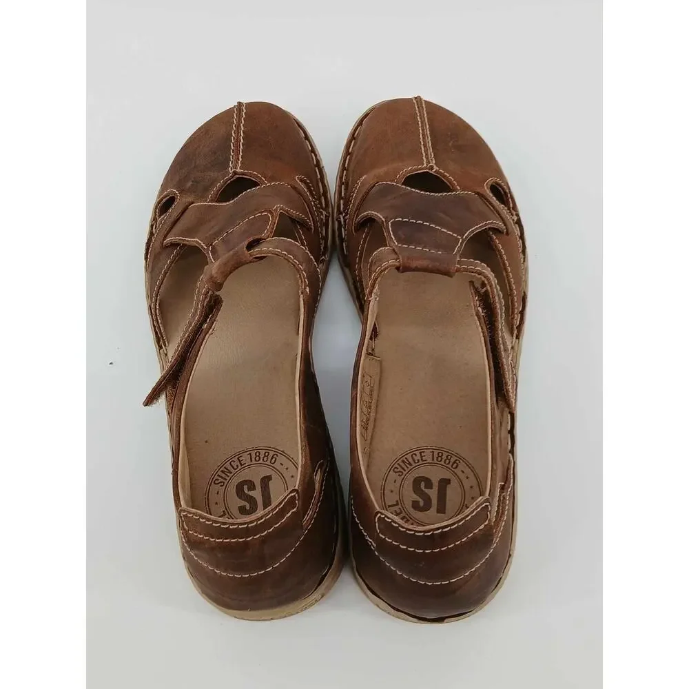 Leather closed-toe sandal, Josef Seibel Rosalie 29